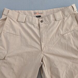 5.11 Tactical Men's Khaki Cargo Pants Size 40x32 Straight Leg Tactical Work